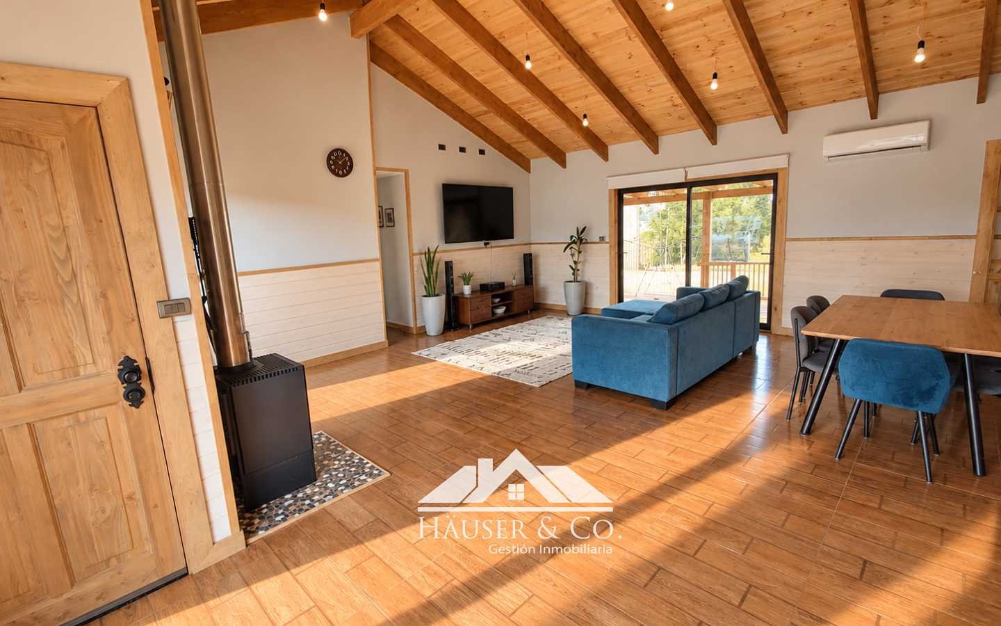 casa-arriendo-villarrica-011 Casa Country Villarrica con vista al volcán
