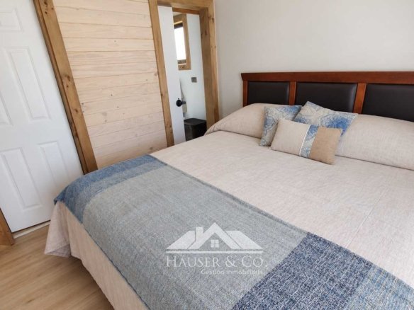 Casa Country Villarrica con vista al volcán